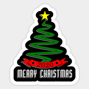 05 - 2020 Merry Christmas Sticker